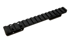 Talley Browning X-Bolt Picatinny Rail Black Anodized 6061 Aluminum Magnum Action 0 MOA — view 2