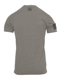 Glock OEM Perfection Short Sleeve T-Shirt Large Stone Gray/Black — view 2