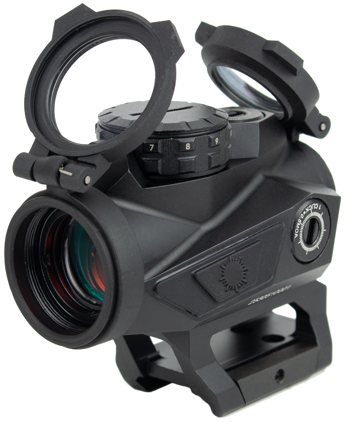 Steiner T1Xi 1x24mm 2 MOA Red Dot / 60 MOA Circle Multi-Reticle Sight - Matte Black — view 2