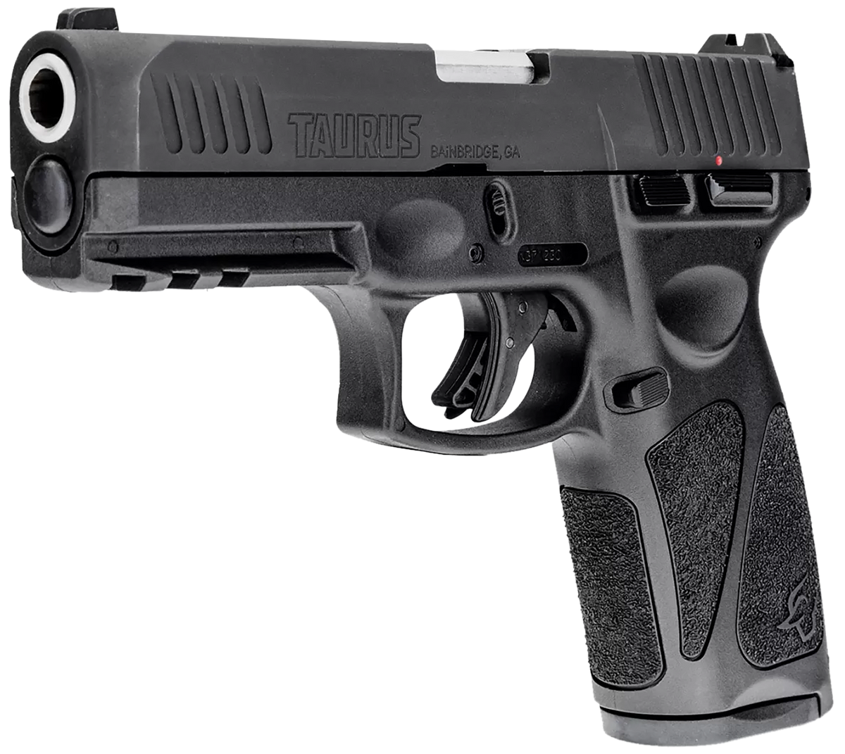 Taurus G3 9mm Luger 4" 17+1 Semi-Auto Pistol - Black Polymer Frame, Matte Black Tenifer Slide — view 2