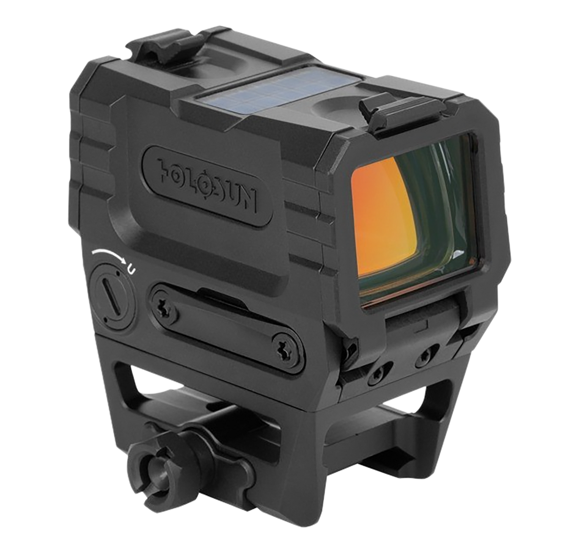 Holosun AEMS Pro X2 1x 2 MOA Gold Dot Red Dot Sight - Black Anodized — view 2