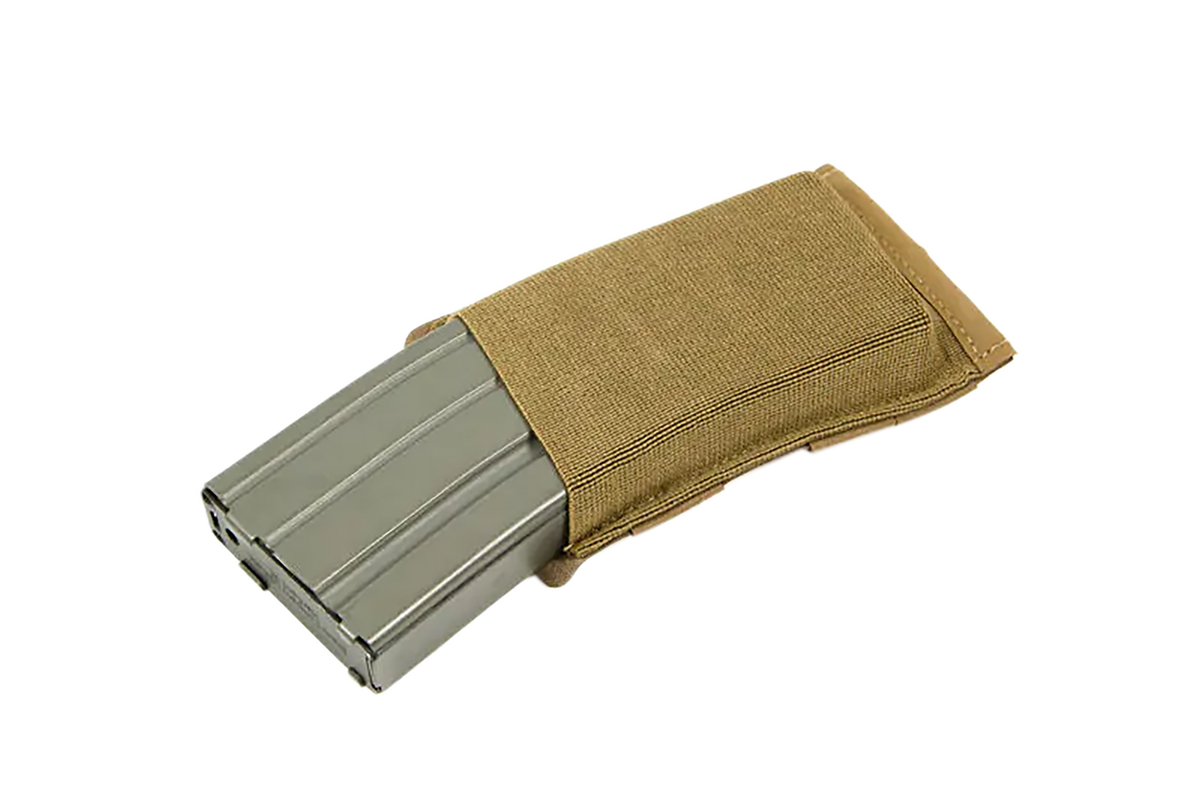 Blue Force Gear Ten-Speed Single M4 Mag Pouch - Coyote Brown Cordura — view 2