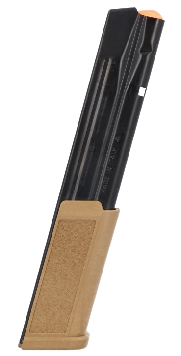 Sig Sauer P320 9mm Luger 30-Rd Extended Coyote Brown Steel Magazine — view 2
