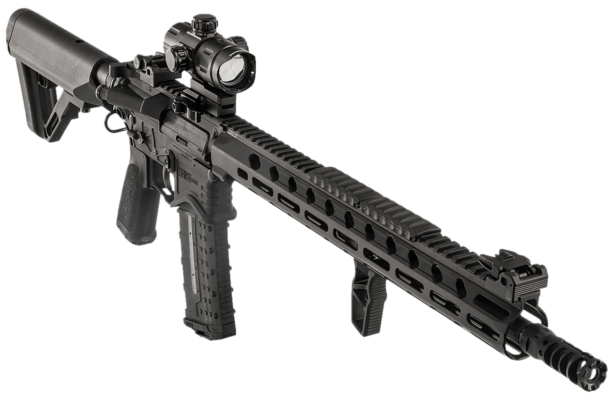 Leapers UTG PRO Arwen 15" M-LOK Free Float Handguard - 6061-T6 Aluminum - Matte Black — view 2