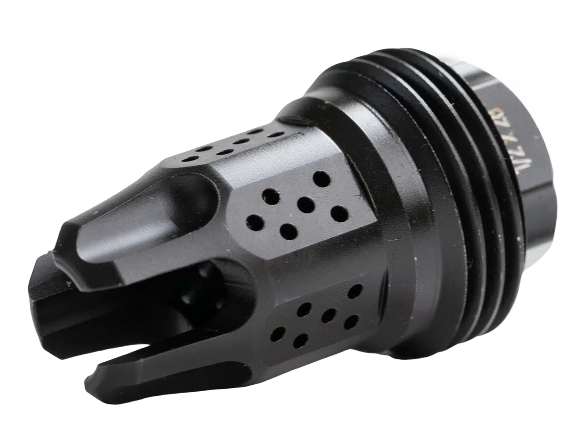 JK Armament War Eagle HD Compensator/Flash Hider 9mm 1/2x28 Black Nitride — view 2