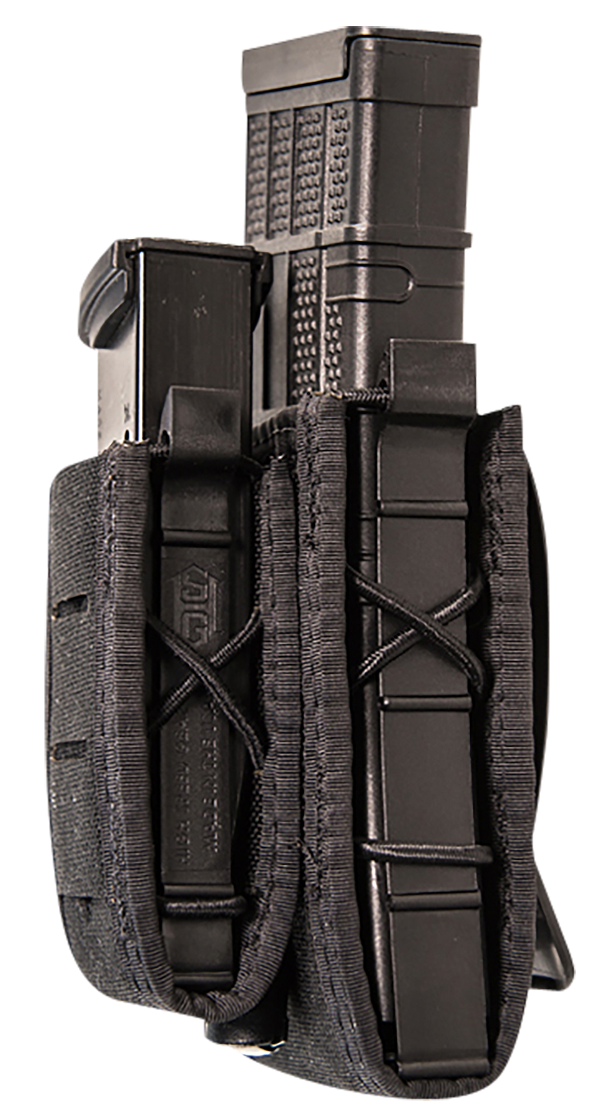 High Speed Gear TACO Double Decker Black Nylon MOLLE Mag Pouch — view 2