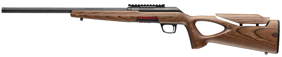 Winchester Xpert Target 22 LR 18" 10+1 Bolt Action Rifle - Brown Thumbhole Laminate Stock — view 2