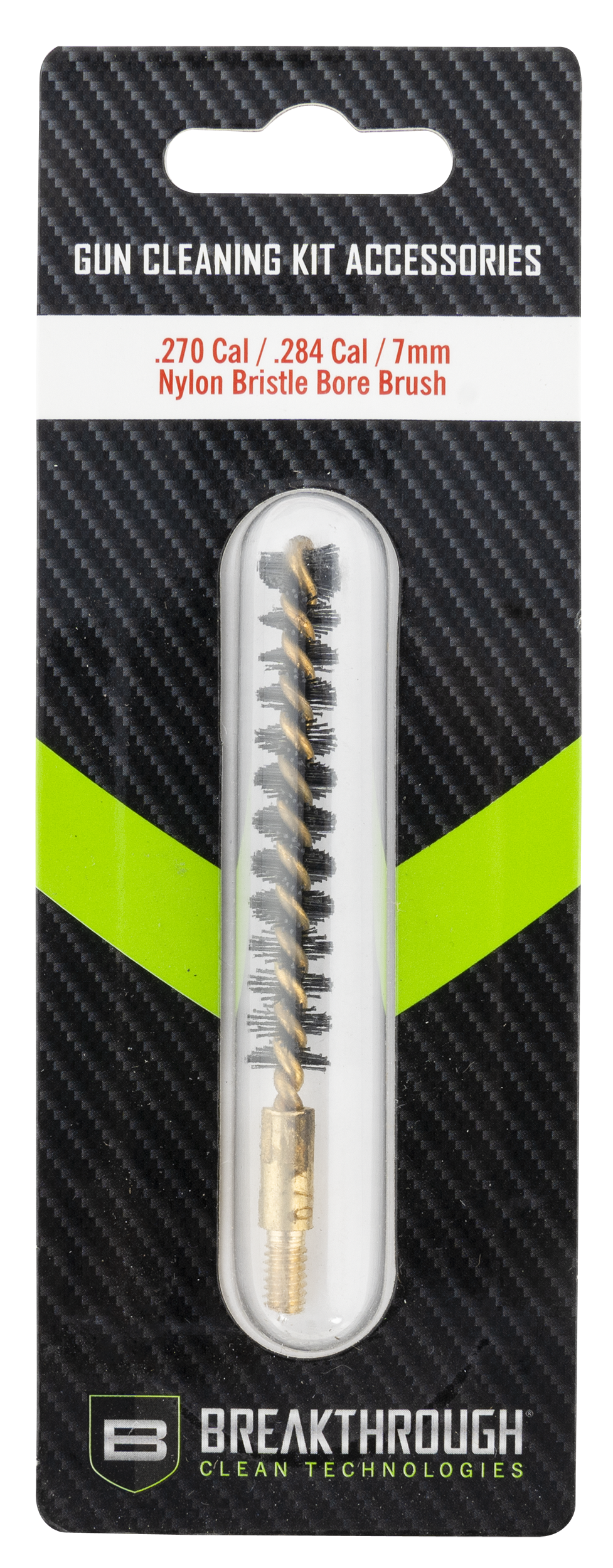 Breakthrough Clean Nylon Bristle Bore Brush .270/.284/7mm #8-32 Thread — view 2