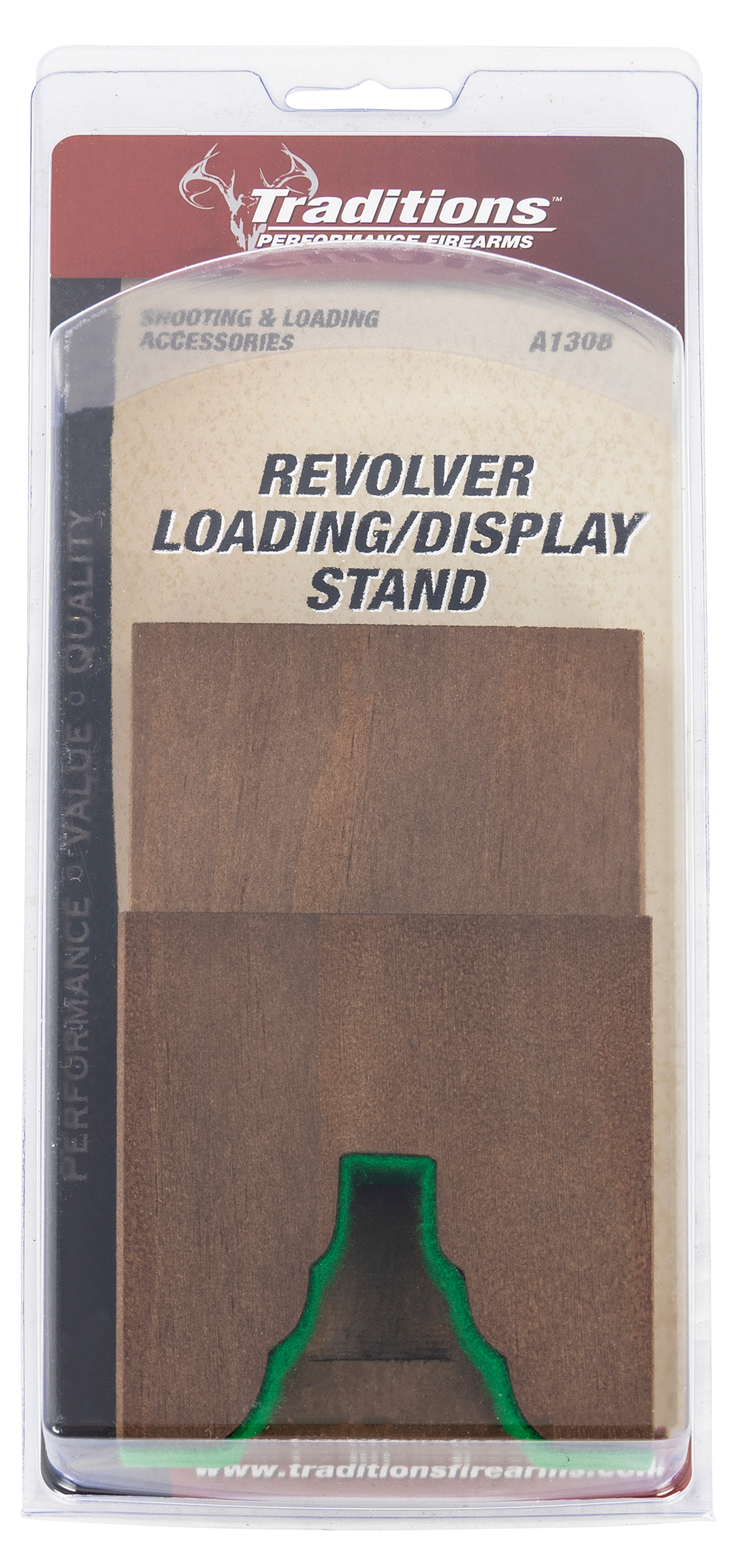 Traditions A1308 Display/Loading Stand Brown Wood — view 2