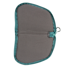 Girls With Guns 918 In The Shade 8" Handgun Case Gray/Teal Shade Camo - Locking Zipper — view 2