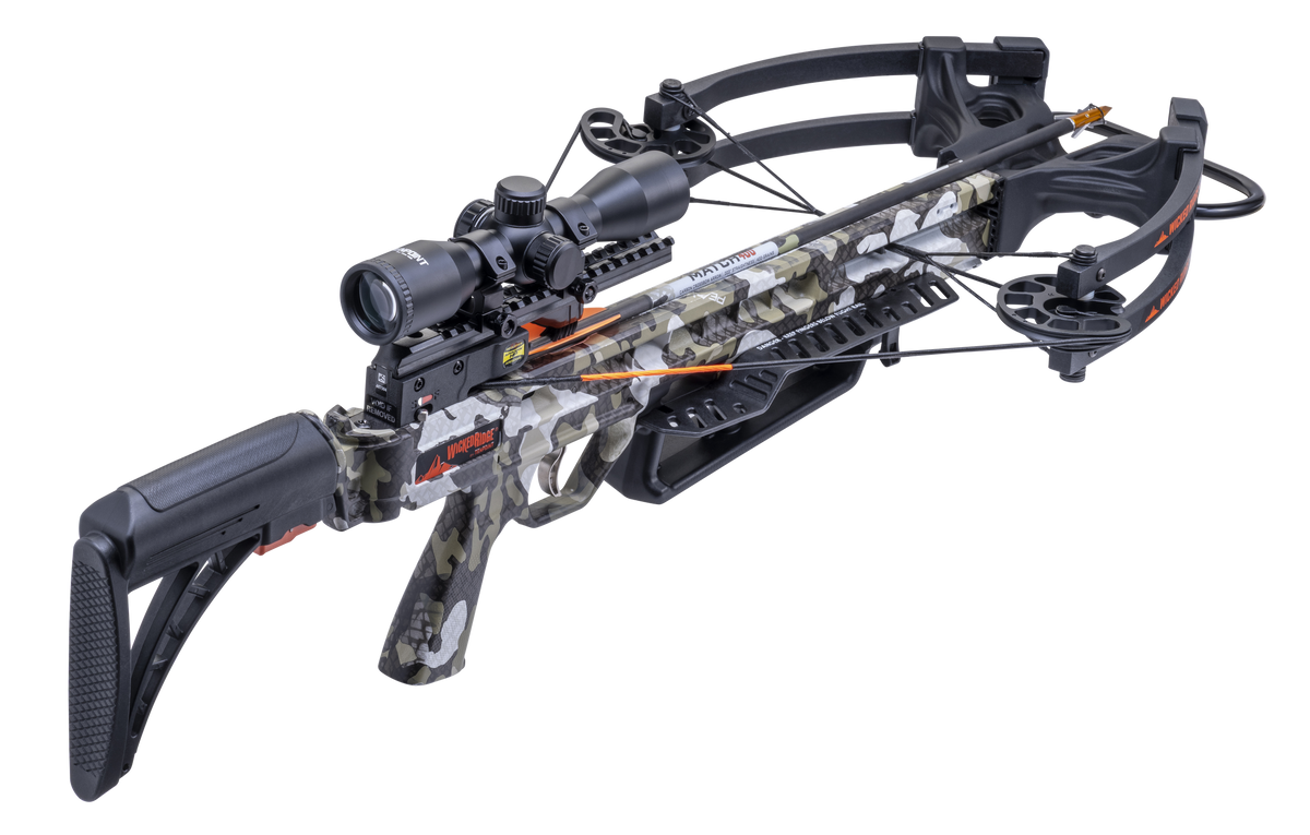 TenPoint Wicked Ridge Warrior 400 Crossbow w/ Pro-View 400 Scope 400 FPS 190 lb Draw Peak XT — view 2