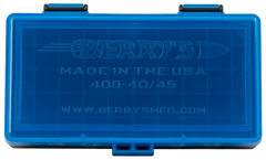 Berry's 38861 #408 Ammo Box .40 S&W/.45 ACP 50-Round Blue Lid/Black Bottom — view 2