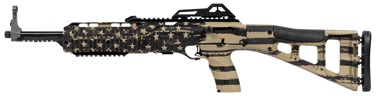 Hi-Point 995TS Carbine 9mm Luger 16.5" 10+1 Semi-Auto Rifle - FDE American Flag — view 2
