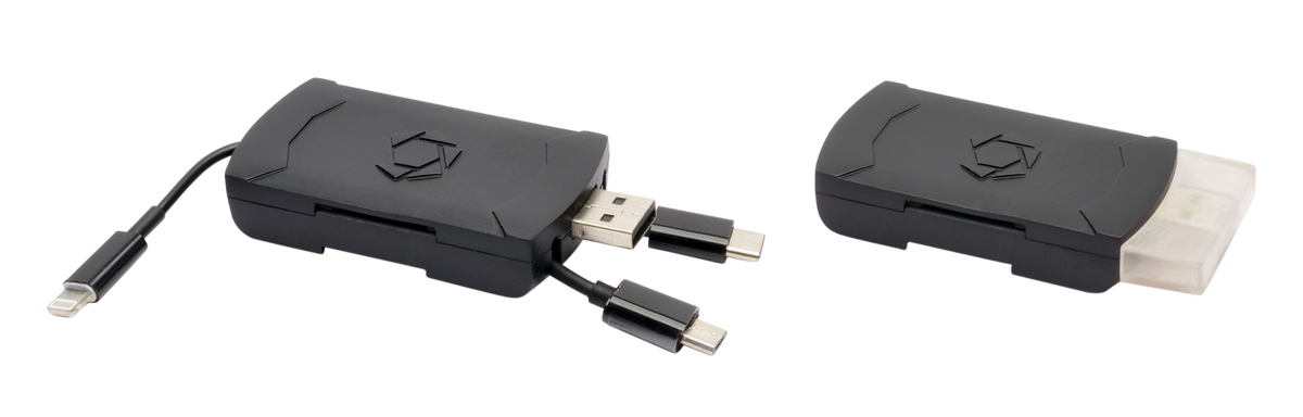 Stealth Cam STCQMCR 4-in-1 SD Card Reader - Black — view 2