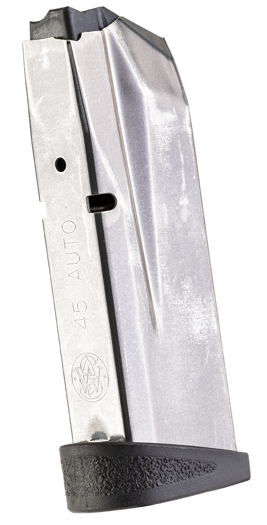 Smith & Wesson M&P Compact 45 ACP 8-Rd Black Steel Pistol Magazine — view 2
