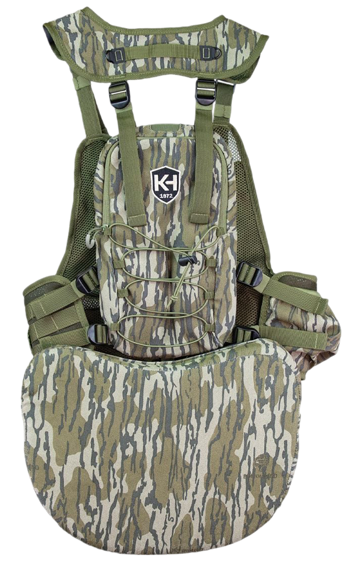 Knight & Hale Run N Gun 200 Turkey Vest Mossy Oak Original Bottomland — view 2