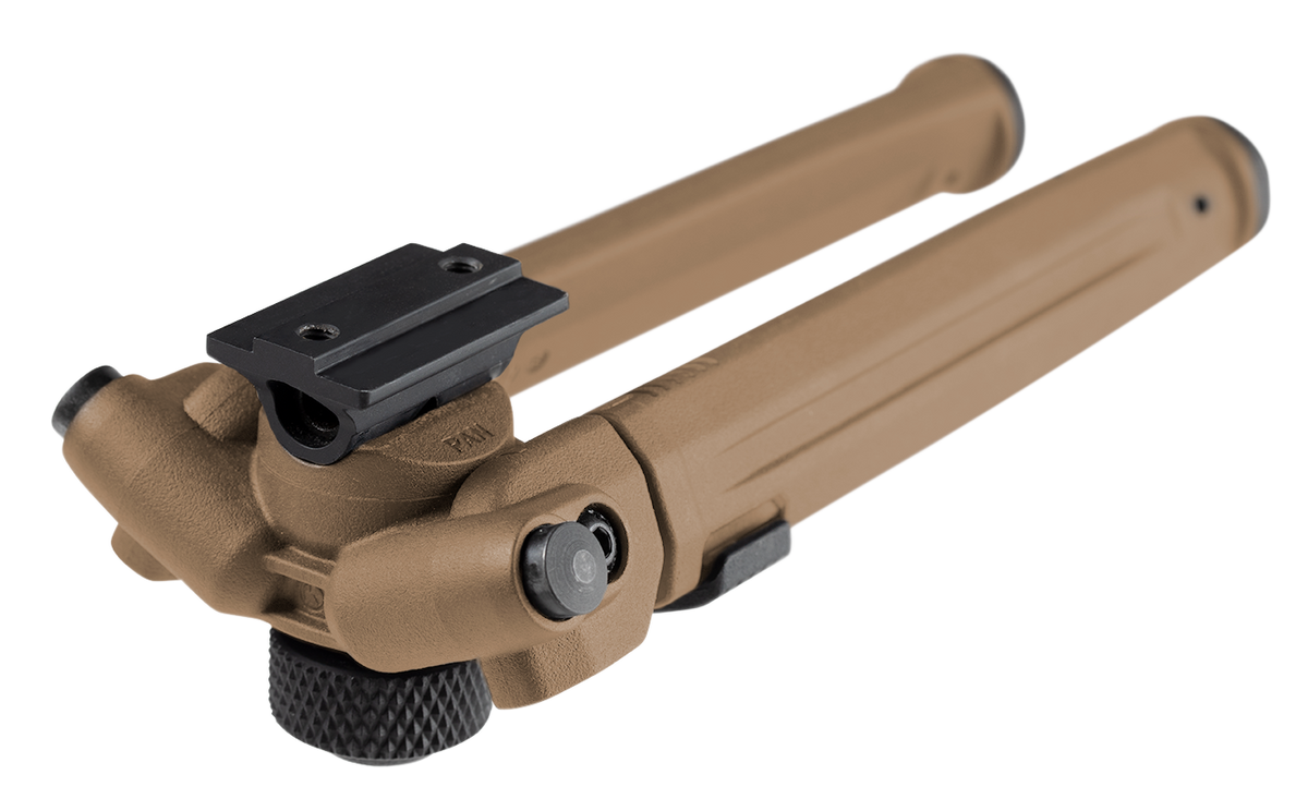 Magpul Industries Bipod for A.R.M.S. 17S Style Aluminum Flat Dark Earth 6.80-10.30" Vertical Adjustment — view 2