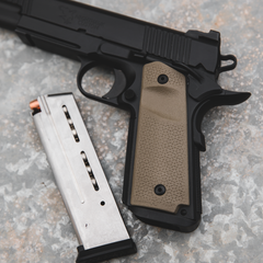 Magpul Industries MOE 1911 Full Size Polymer Grip Panels - Flat Dark Earth — view 2