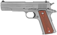 Colt Mfg 1911 Government 38 Super 5" 9+1 SAO Pistol - Stainless — view 2