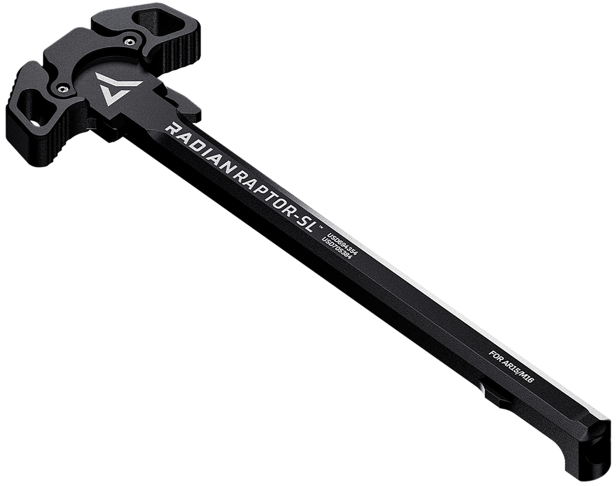 Radian Weapons Raptor-SL AR-15/M16 5.56 7075-T6 Ambidextrous Charging Handle - Black — view 2