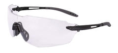 Radians Oblivion Clear Lens Black Frame Safety Glasses — view 2