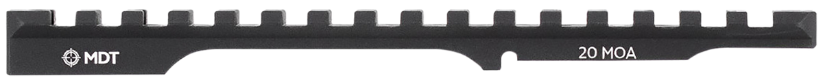 MDT Sporting Goods Picatinny Scope Rail 11" 20 MOA Black Anodized Aluminum - Fits Howa 1500 Short Action — view 2