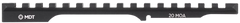 MDT Sporting Goods Picatinny Scope Rail 11" 20 MOA Black Anodized Aluminum - Fits Howa 1500 Short Action — view 2