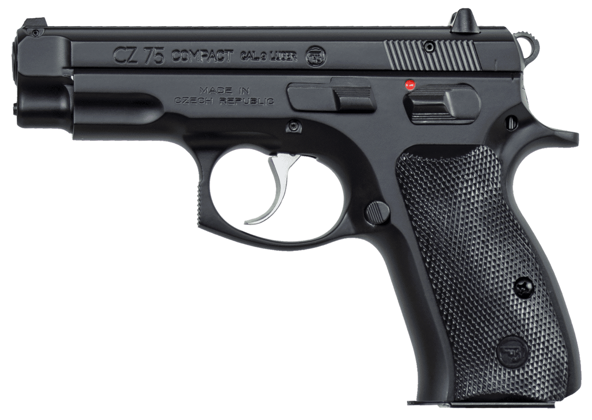CZ 75 Compact 9mm Luger 3.75" 15+1 DA/SA Semi-Auto Pistol — view 2