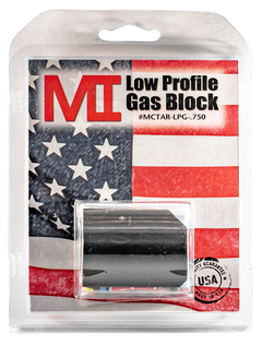 Midwest Industries MCTAR-LPG Low Profile Gas Block .750" 4140 Steel - Black — view 2