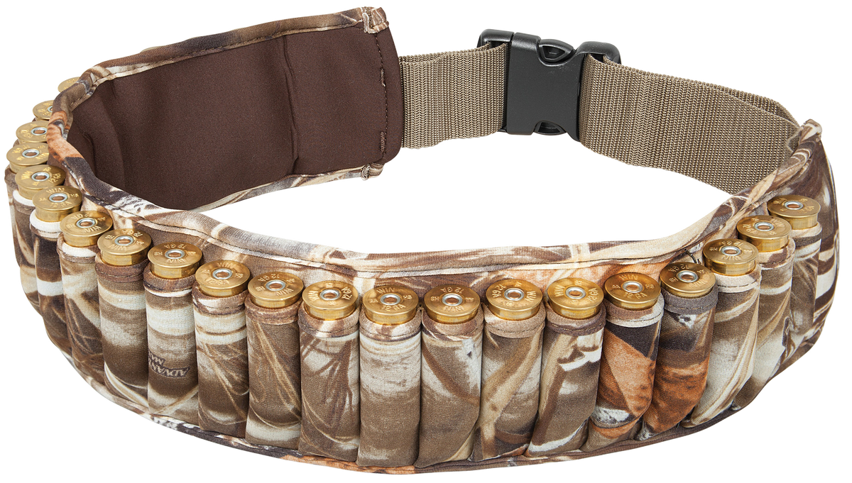 Allen 2525 Waterfowl Shotgun Shell Belt Realtree Max-4 Neoprene 25-Rd Adjustable — view 2