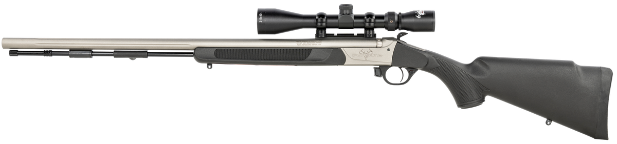 Traditions Pursuit XT 50 Cal 209 Primer 26" Black Synthetic 3-9x40 Scope Muzzleloader — view 2