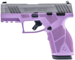 Taurus GX2 9mm Luger 3.37" 10+1 Semi-Auto Pistol - Light Purple Polymer Frame / Stainless Slide — view 2