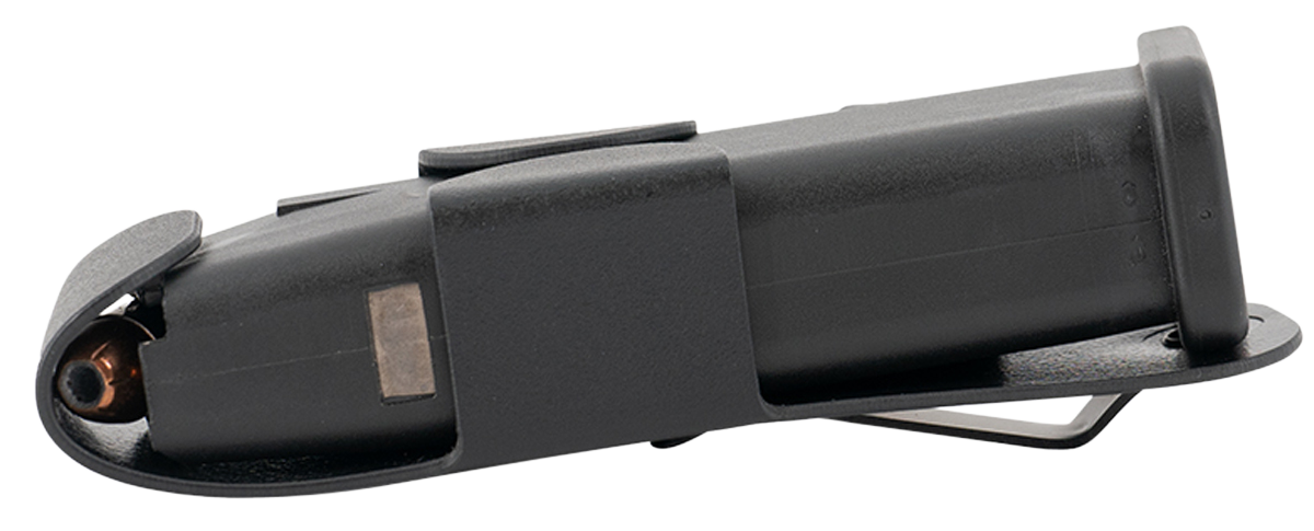 1791 Gunleather Snagmag Belt Clip Black Leather Mag Carrier - Compatible w/Glock 19/23/32 Right Hand — view 2