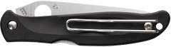 Spyderco Charisma Lightweight 2.98" CTS BD1N Drop Point Plain Edge FRN Black Folding Knife — view 2