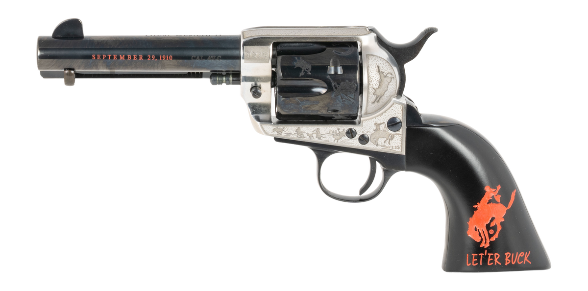 Pietta 1873 Great Western II Pendleton Round-Up 45 Long Colt 4.75" SAO Revolver — view 2