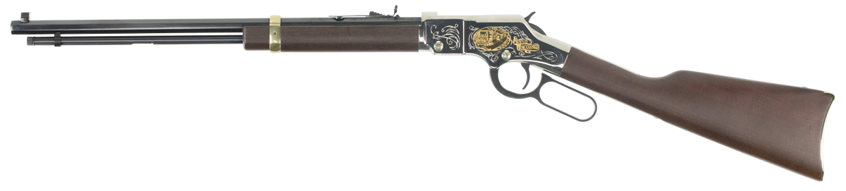 Henry H004TT Golden Boy Trucker's Tribute 22 S/L/LR 20" 16 LR/21 Short Lever-Action Rifle — view 2