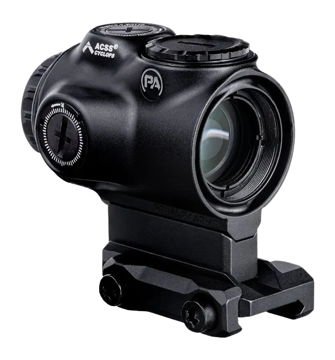 Primary Arms Optics GLx 1x MicroPrism Green Illuminated ACSS Cyclops Gen 3 Prism Sight — view 2