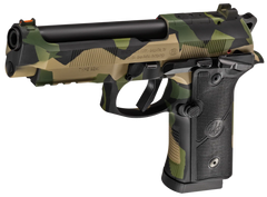 Beretta 92XI SAO 9mm Luger 4.7" 15+1 Semi-Auto Pistol - Splinter Camo Cerakote — view 2