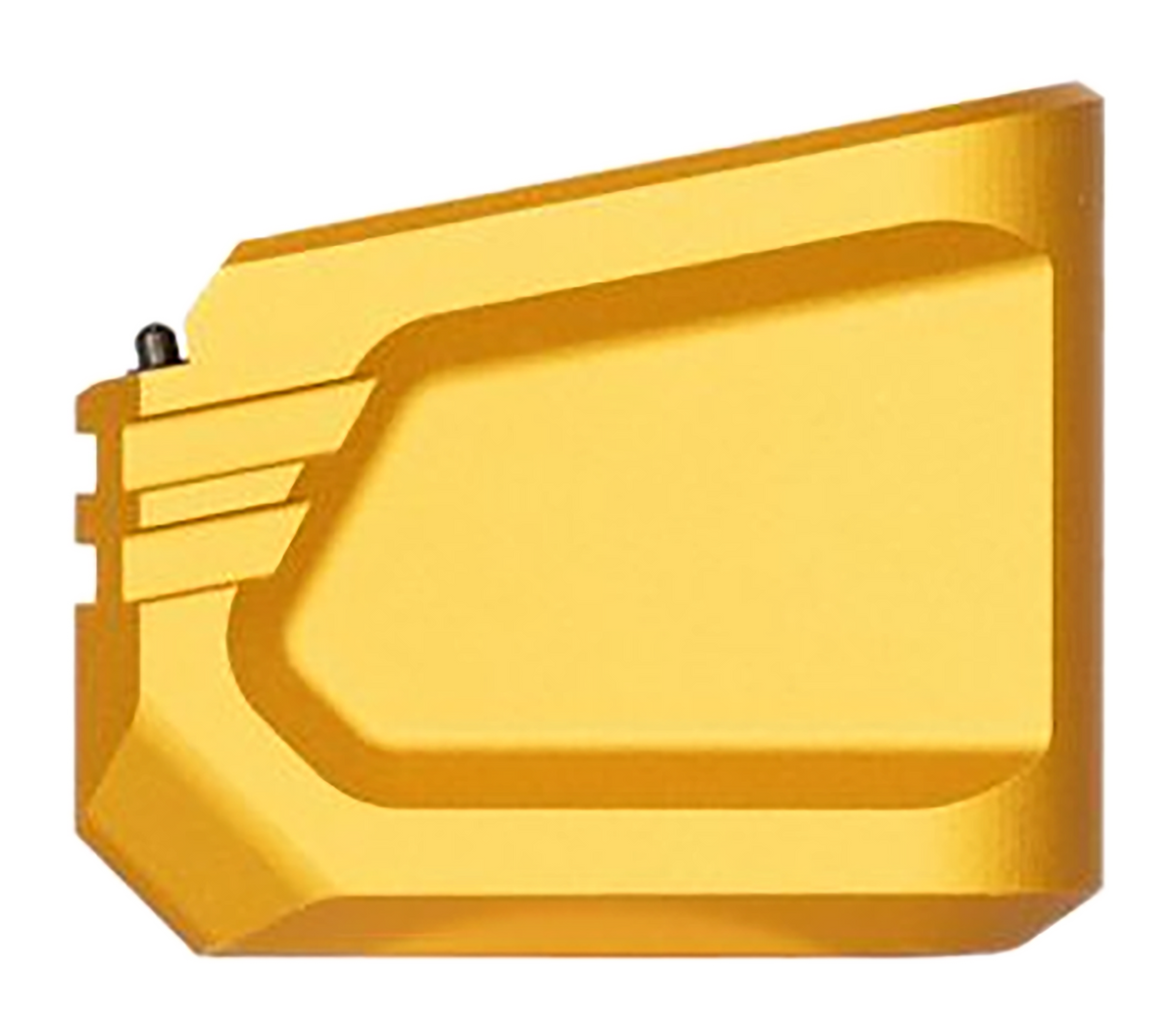 Tyrant CNC TDG19MAGEXGLD Magazine Extension Fits Glock 19/23 Gen 4/5 Gold Aerospace Grade Aluminum — view 2