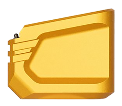 Tyrant CNC TDG19MAGEXGLD Magazine Extension Fits Glock 19/23 Gen 4/5 Gold Aerospace Grade Aluminum — view 2