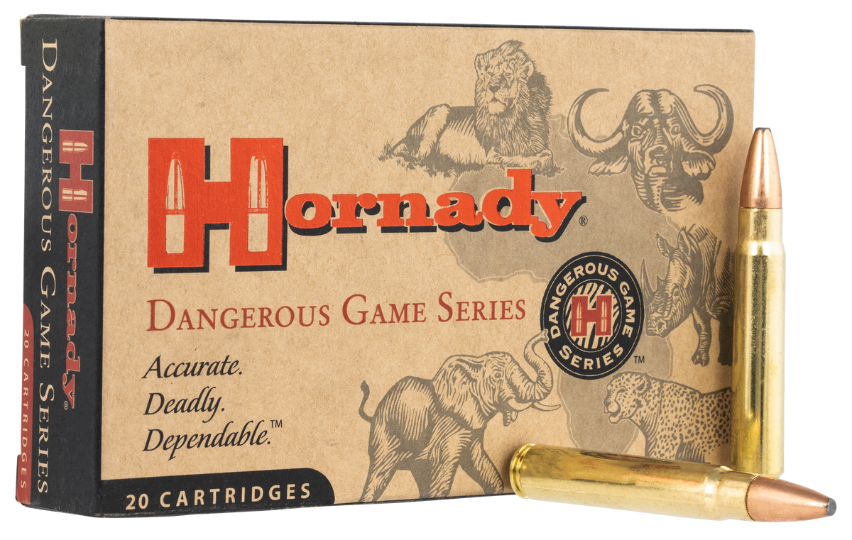 Hornady 82303 Dangerous Game  9.3mmx62Mauser 286gr InterLock Spire Point Recoil Proof 20 Per Box/6 Case — view 2