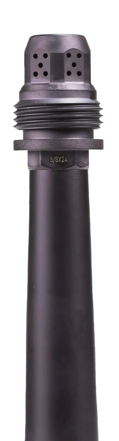 JK Armament Bald Eagle Compensator 22 Cal 1/2x28 Stainless Steel Nitride Black — view 2