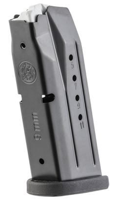 Smith & Wesson M&P Compact 9mm Luger 12-Round Blued Steel Magazine — view 2