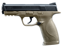 RWS Umarex S&W M&P CO2 .177 BB 4.25" 19+1 Air Pistol - FDE Frame — view 2