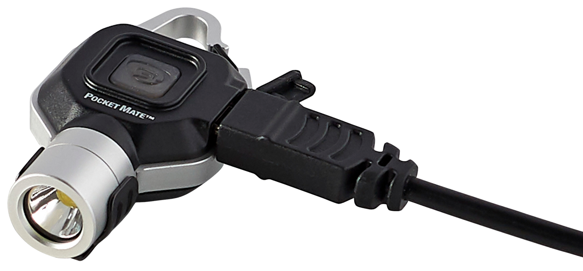 Streamlight 73300 Pocket Mate USB 45/325 Lumens White LED - Silver — view 2