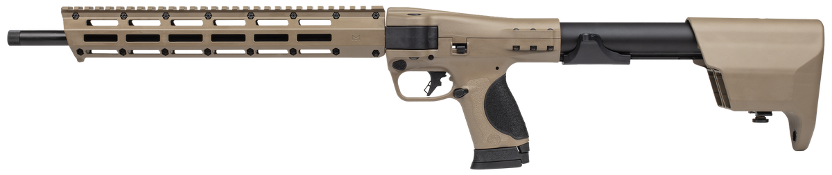 Smith & Wesson M&P FPC 9mm Luger 16.25" 17+1 Semi-Auto Rifle - FDE Cerakote — view 2
