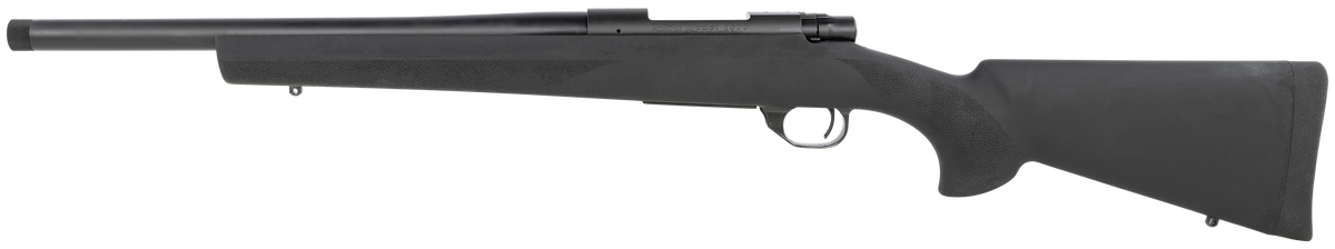 Howa M1500 HS Precision 6.5 Creedmoor 16.25" 5+1 Bolt Action Rifle - Black Hogue Stock - HHGB65C16 — view 2