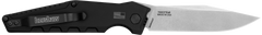 Kershaw Launch 7 7900CF 3.75" Automatic Clip Point Plain CPM MagnaCut Black Aluminum/Carbon Fiber Handle — view 2