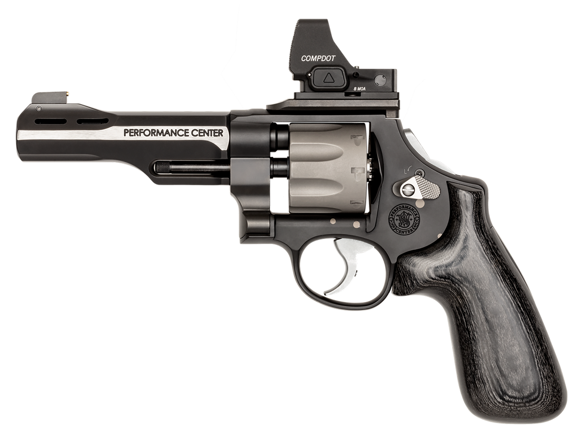 Smith & Wesson Performance Center Model 327 WR 9mm Luger 5" 8-Shot DAO Revolver w/Vortex Optic — view 2