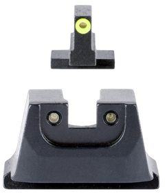 Trijicon Suppressor/Optic Height Night Sights - Green Tritium Yellow Outline Front / Green Tritium Black Outline Rear - S&W M&P C.O.R.E./M2.0 — view 2